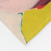 Vivacious Blooms Fleece Deken (Hoek)