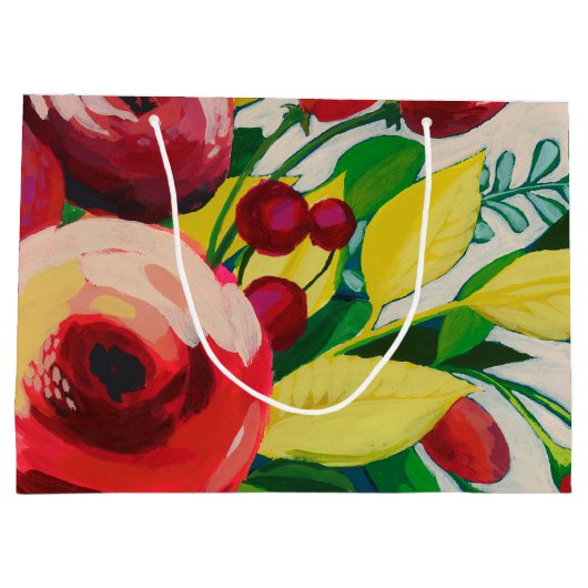 Vivacious Blooms Groot Cadeauzakje (Achterkant)