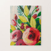 Vivacious Blooms Legpuzzel (Verticaal)