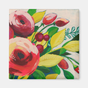 Vivacious Blooms Magneet