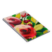 Vivacious Blooms Notitieboek (Rechterzijde)