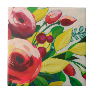 Vivacious Blooms Tegeltje