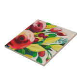 Vivacious Blooms Tegeltje (Zijkant)