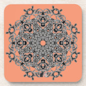 Vivacious Octa Glyph Dusk Onderzetter (Voorkant)