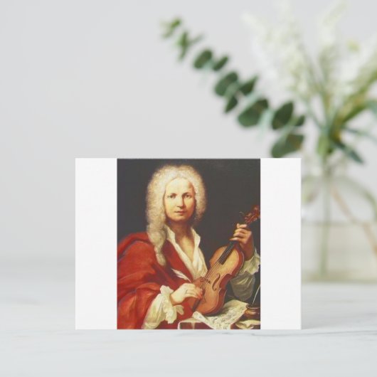 vivaldi briefkaart (Staand voorkant)