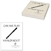 Vivaldi Next? Recorder groot Rubberstempel (Gestempeld)
