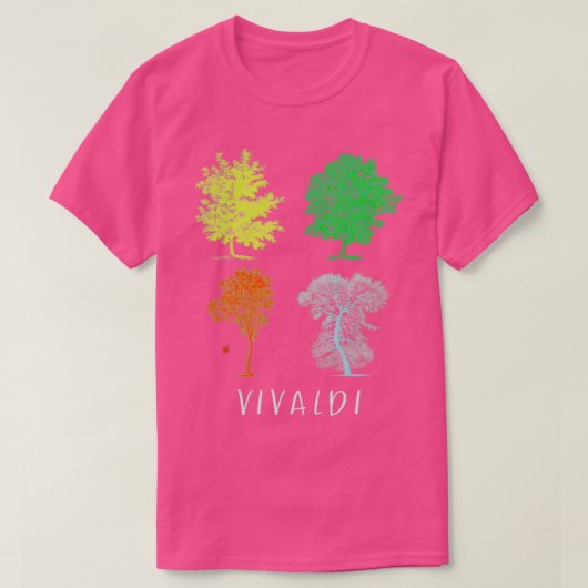Vivaldi Vier Seizoenen 2 T-shirt (Design voorkant)