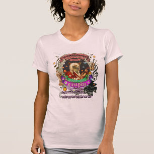 Vivalhert deer Fawn Animal Composer Vivaldi Parody T-shirt