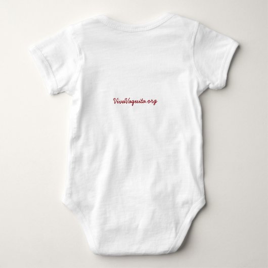 VivaVaquita Baby's badpak Romper (Achterkant)