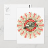 VIVAZ-vliegtuig Briefkaart (Voorkant / Achterkant)