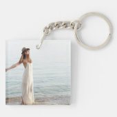 "Vive Cada Momento" Inspirerend quote Sleutelhanger (Achterkant)