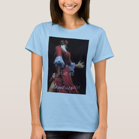 Vive el Flamenco!!!!! T-shirt (Voorkant)