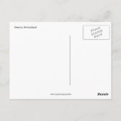 vive geneve sign briefkaart (Achterkant)