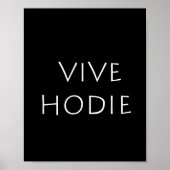 Vive hodie poster (Voorkant)