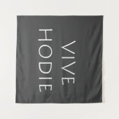 Vive hodie wandkleed (Voorkant (horizontaal))