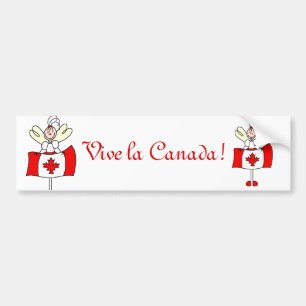 Vive la Canada! Bumpersticker