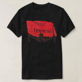 Vive La Commune Parijs Commune Historisch T-shirt (Design voorkant)
