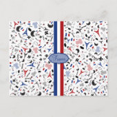 Vive la France Briefkaart (Voorkant)