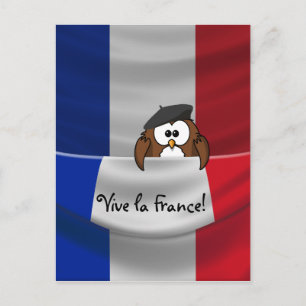 Vive la France! Briefkaart