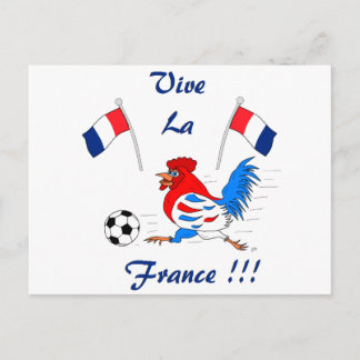 Vive La France Briefkaart
