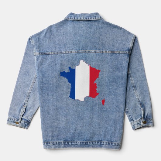 Vive La France Denim Jacket (Achterkant)