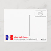 Vive La France Francofiel's Briefkaart (Achterkant)