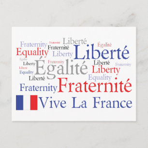 Vive La France Francofiel's Briefkaart
