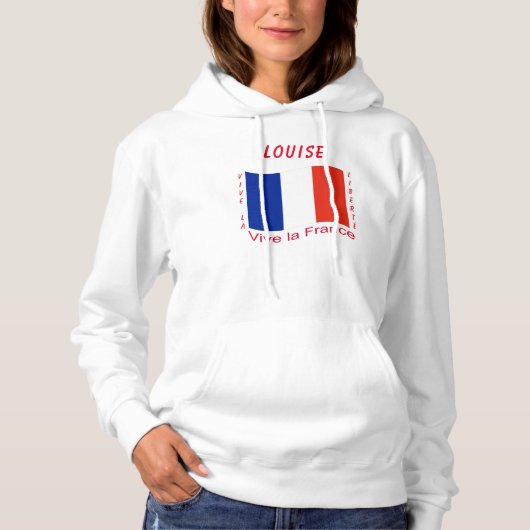 Vive la France (Frankrijk) Hoodie (Voorkant)