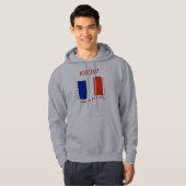 Vive la France (Frankrijk) Hoodie (Voorkant volledig)
