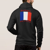Vive la France (Frankrijk) Jacket Hoodie (Achterkant)