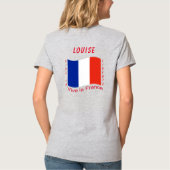 Vive la France (Frankrijk) T-shirt (Achterkant)