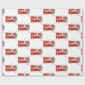Vive la France Inpakpapier (Vlak)