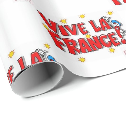 Vive la France Inpakpapier (Rol Hoek)