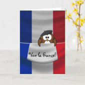 Vive la France! Kaart (Gele Bloem)