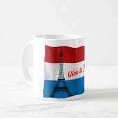 Vive la France! Koffiemok (Voorkant links)