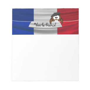 Vive la France! Notitieblok