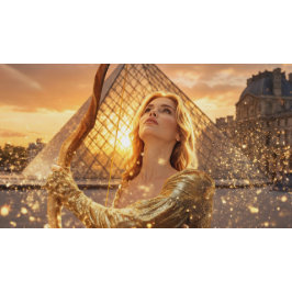 VIVE LA FRANCE - PARIS VIERKANTE STICKER