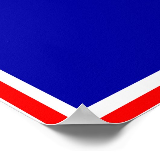 Vive La France Poster, Frans restaurant, sport Poster (Hoek)