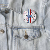 Vive la France Ronde Button 5,7 Cm (In situ)