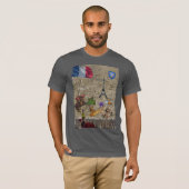 Vive la France! T-shirt (Voorkant volledig)