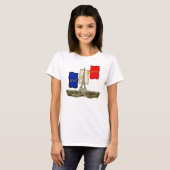Vive La France T-shirt (Voorkant volledig)