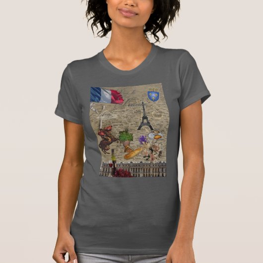 Vive la France T-shirt (Voorkant)