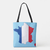 Vive La France Tote Bag (Achterkant)