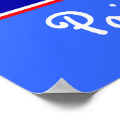 Vive La France - Voor Bistro, Wine Bar, Keuken! Poster (Hoek)