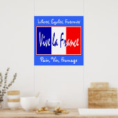 Vive La France - Voor Bistro, Wine Bar, Keuken! Poster (Keuken)