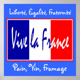 Vive La France - Voor Bistro, Wine Bar, Keuken! Poster