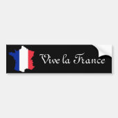 vive La Frankrijk Bumpersticker (Voorkant)