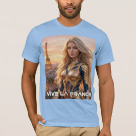 VIVE LA FRANKRIJK - PARIS T-SHIRT