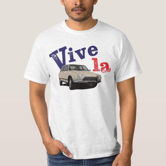 Vive la GS Berline - 18 kleurenopties T-shirt (Voorkant)