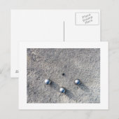 VIVE LA PETANQUE! LES BOULES! BRIEFKAART (Voorkant / Achterkant)